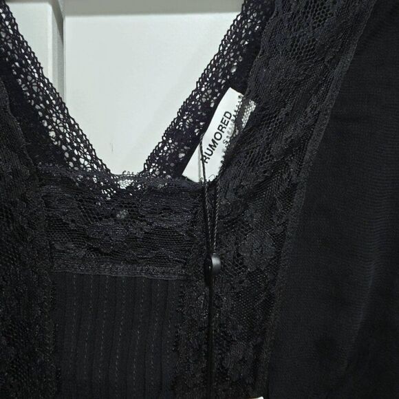 NWT REVOLVE RUMORED - Size M Duet Dress Maxi In black $158 - Picture 8 of 10